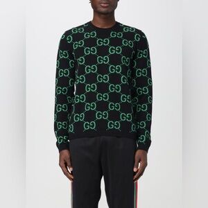 Gucci GG Monogram Crewneck Knitted Sweater